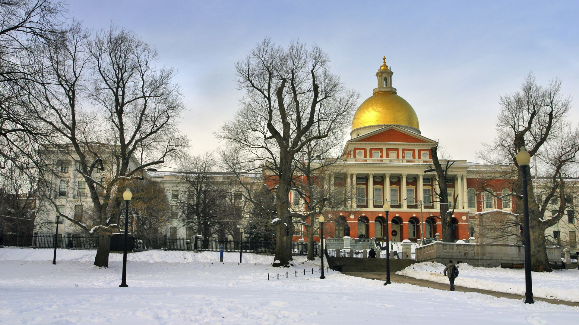 Boston snow