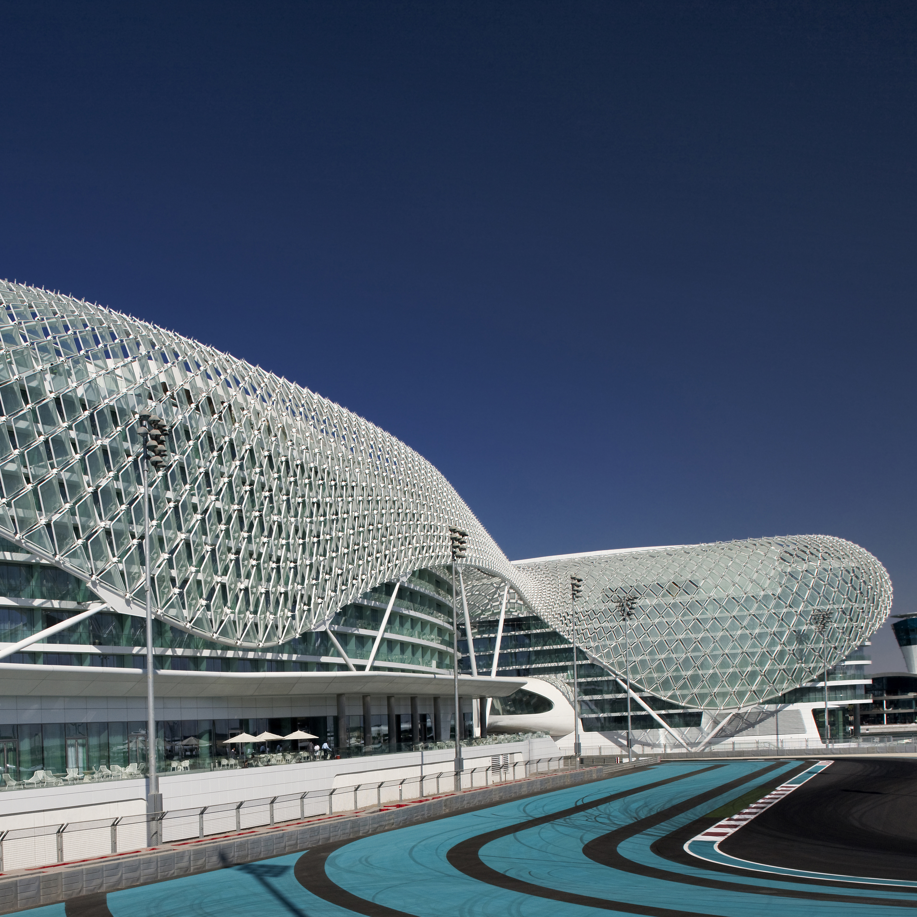 Race Track Exterior